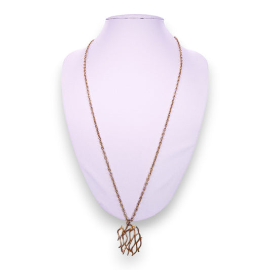 Gold Tone Statement Necklace