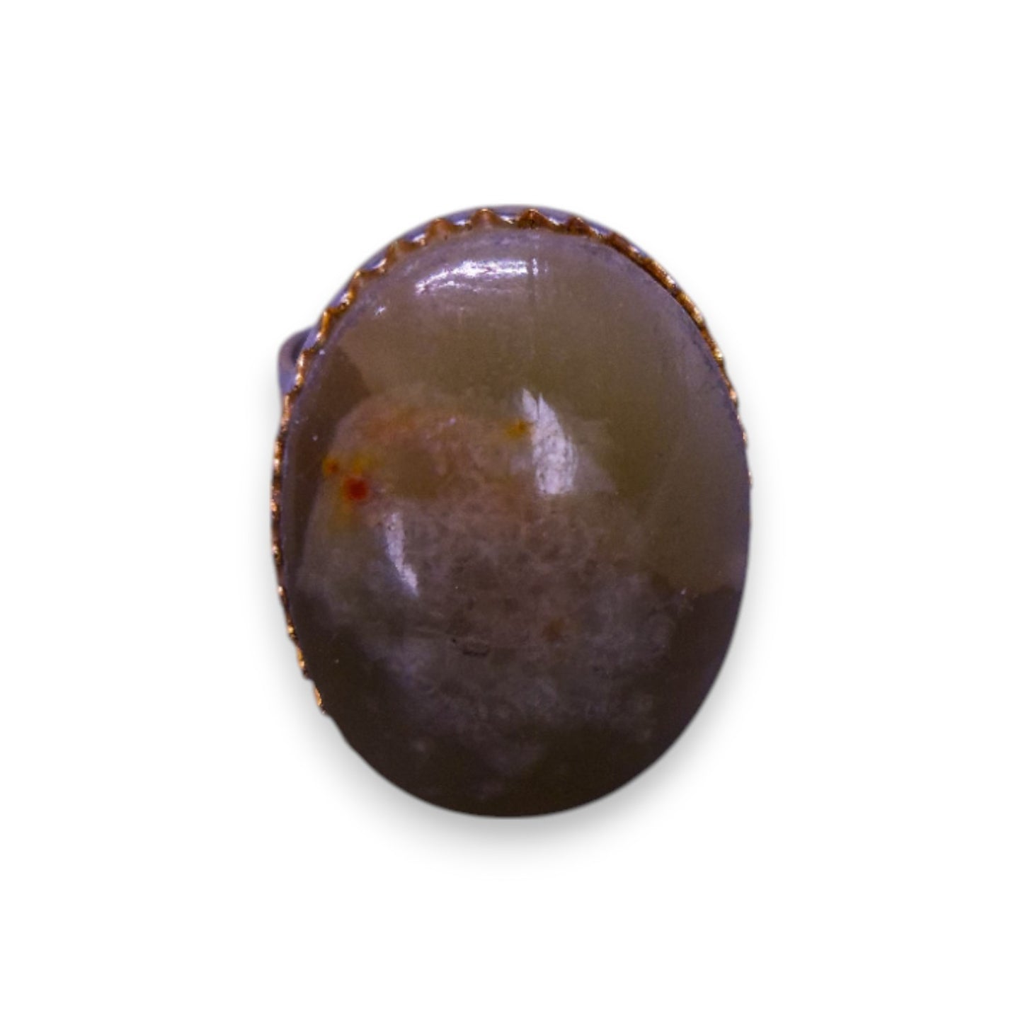 Metal Onyx Bohemian Ring