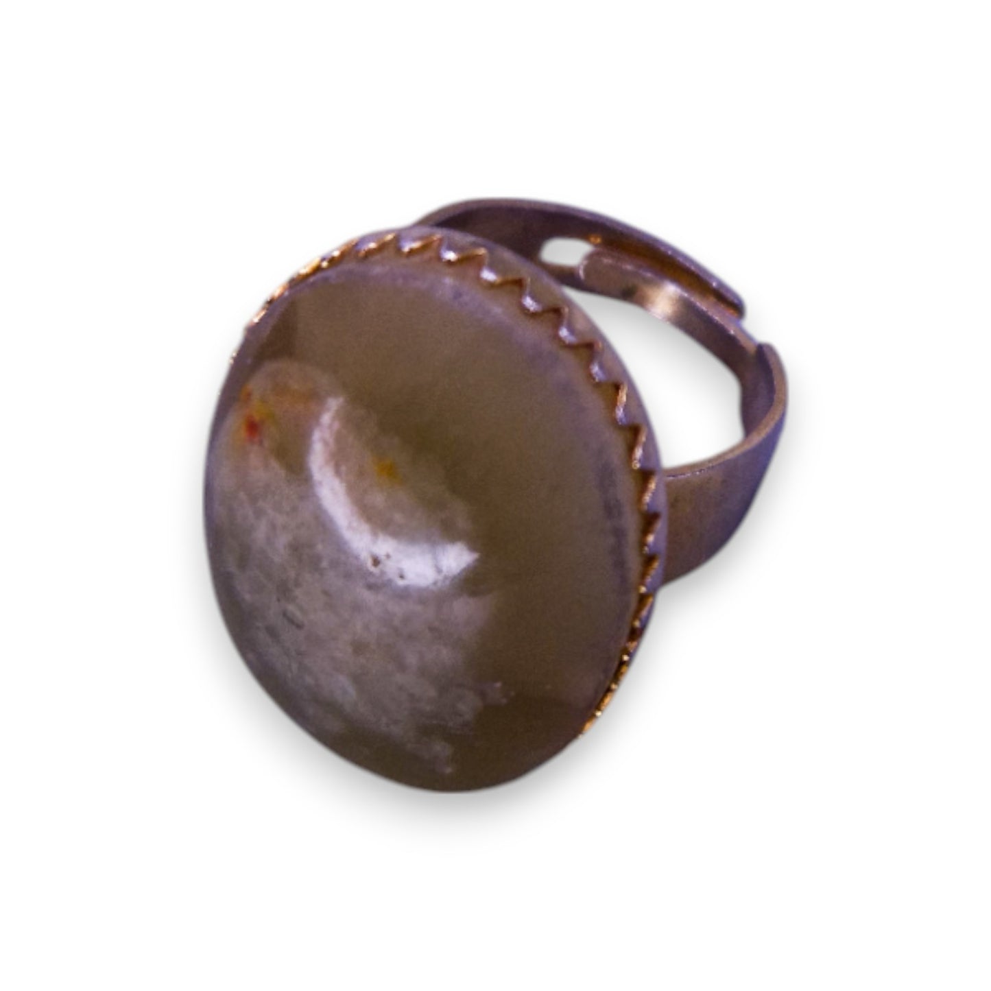 Metal Onyx Bohemian Ring