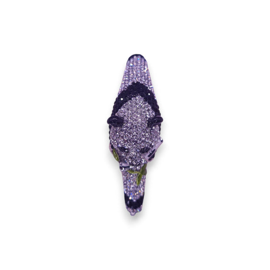 Butler & Wilson Silver Tone & Cubic Zirconia Nature Inspired Panda Bracelet