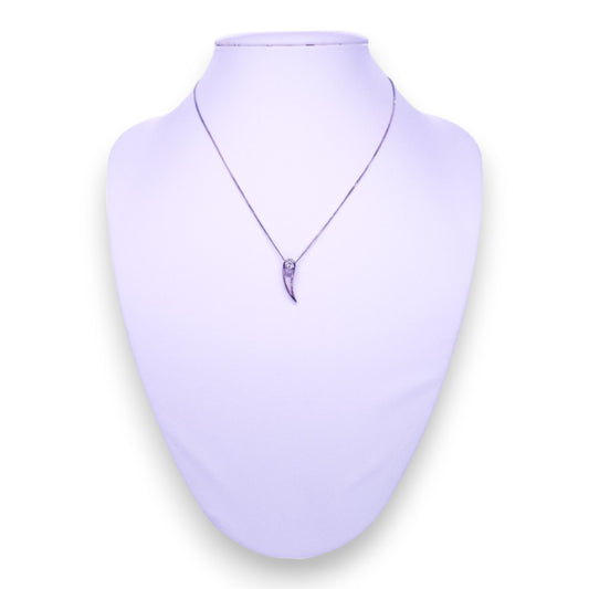 Silver Clear Cubic Zirconia Classic Necklace & Earrings