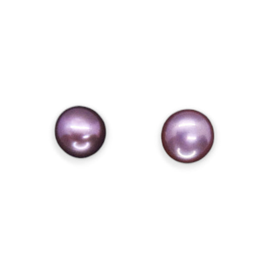 Sterling Silver Pearl Classic Earrings