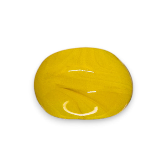Glass "Honey Dijon" Statement Ring