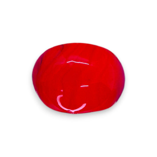 Glass "Clementine Sorbet" Statement Ring