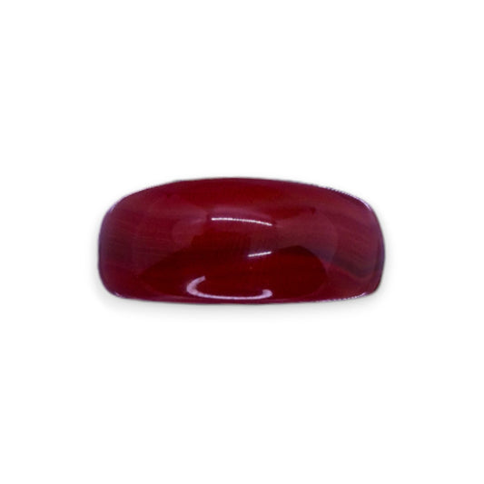 Glass "Cola Cube" Statement Ring