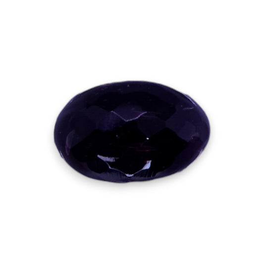 Glass "Blackcurrant Glaze" Statement Ring