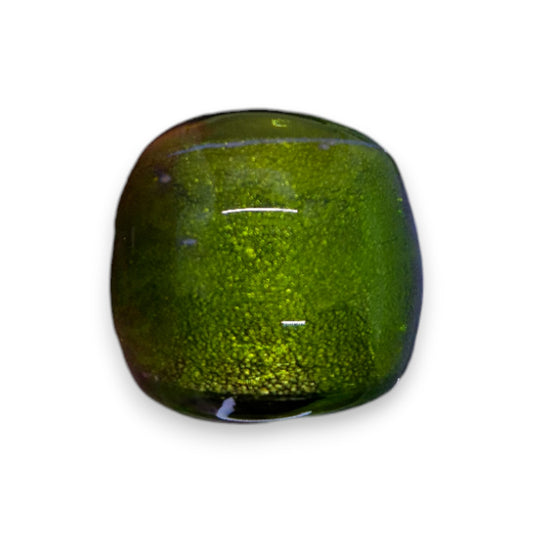 Glass "Apple Martini" Statement Ring