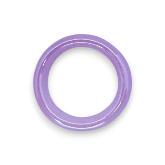 Glass "Bubblegum Glaze" Statement Ring