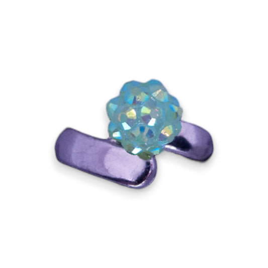 Silver Tone Modern Ring