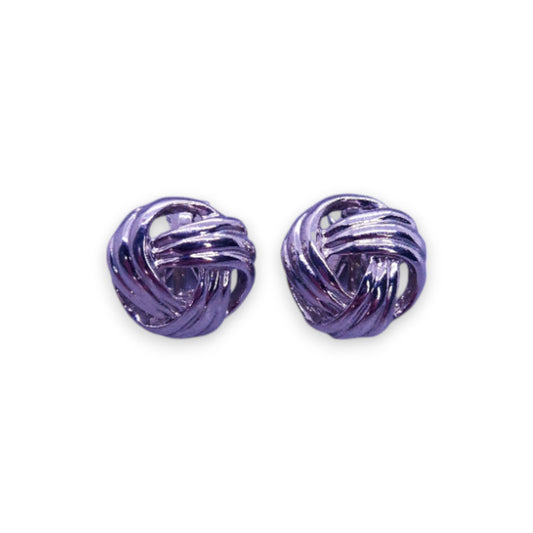 Silver Tone Vintage Earrings