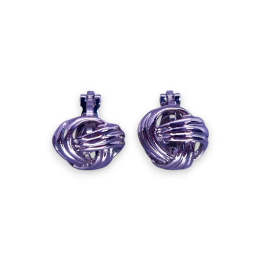 Silver Tone Vintage Earrings