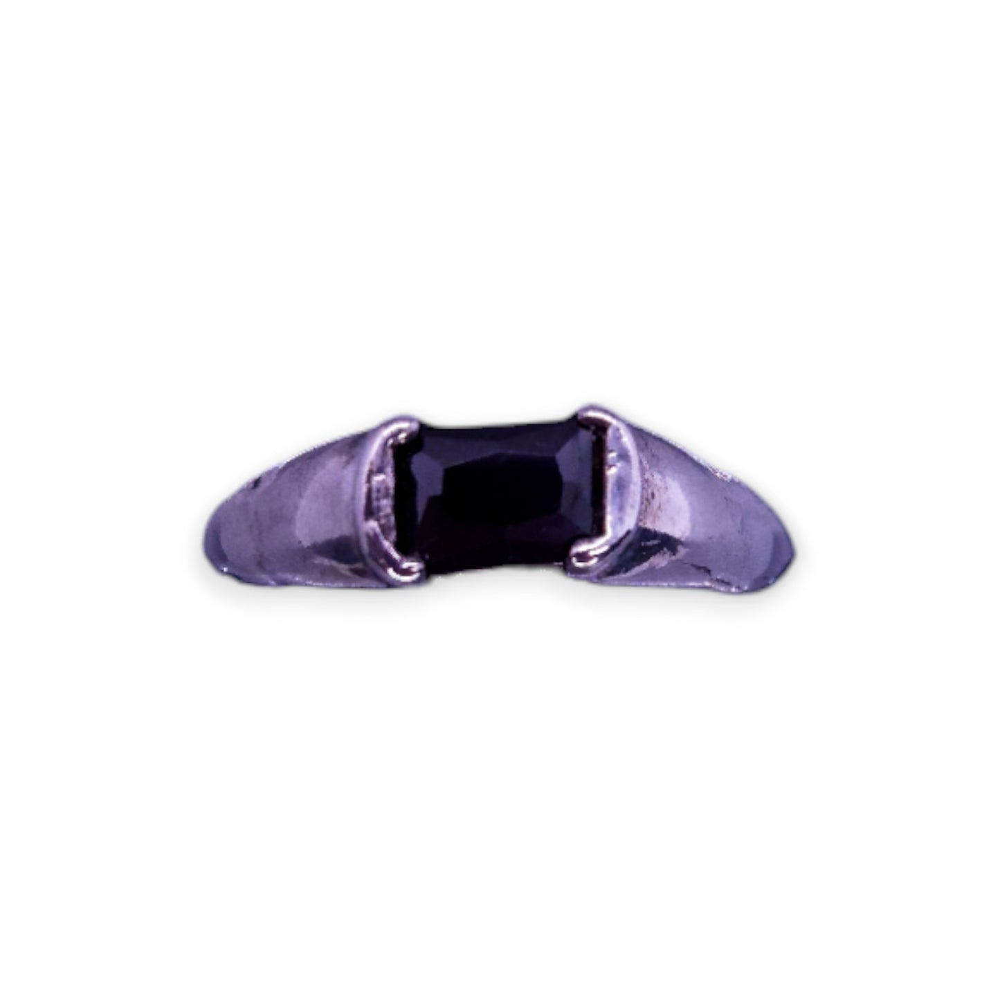Sterling Silver Onyx Classic Ring