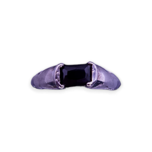 Sterling Silver Onyx Classic Ring