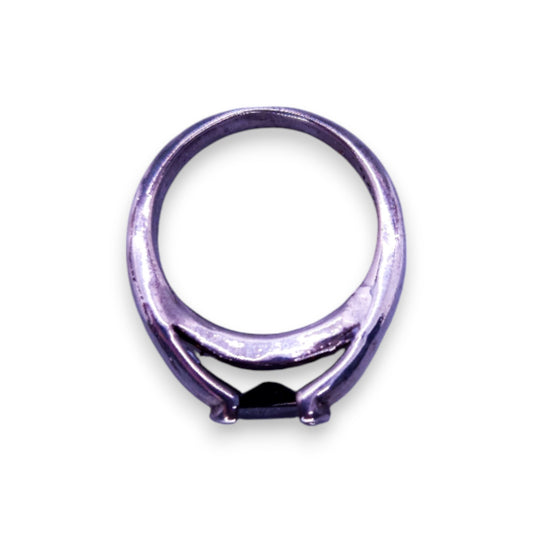 Sterling Silver Onyx Classic Ring