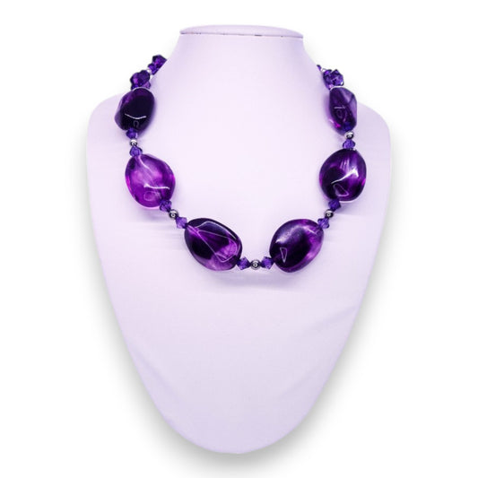 Plastic Statement Necklace