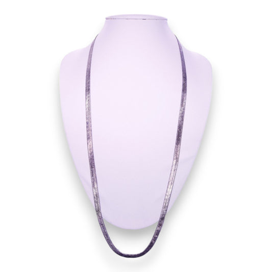 Silver Tone Classic Necklace