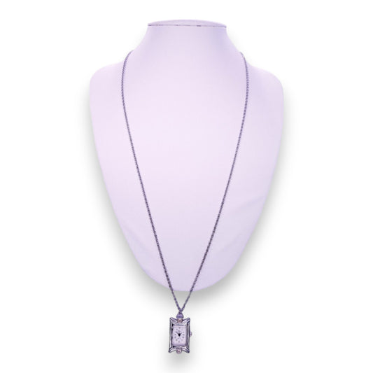 Silver Tone Classic Necklace