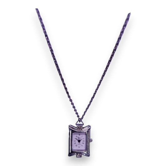 Silver Tone Classic Necklace