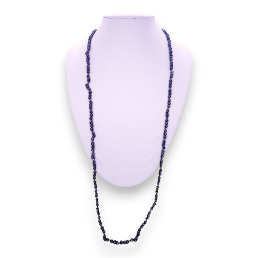 Obsidian Classic Necklace - Semi-Precious Stone