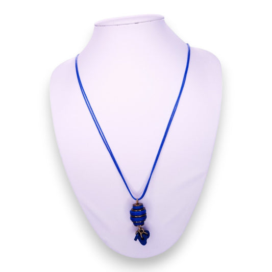 Cord Wood Bohemian Necklace