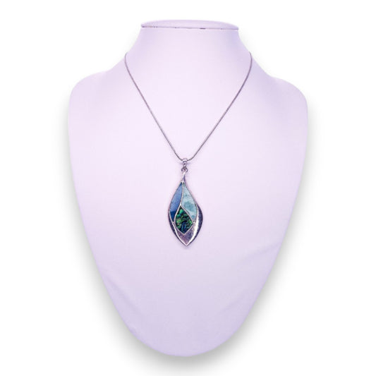 Silver Tone Nature Inspired Necklace