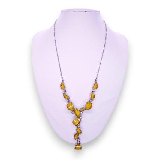 Silver Tone Nature Inspired Necklace