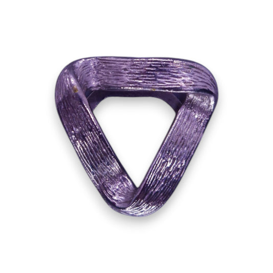 Silver Tone Vintage Scarf Loop