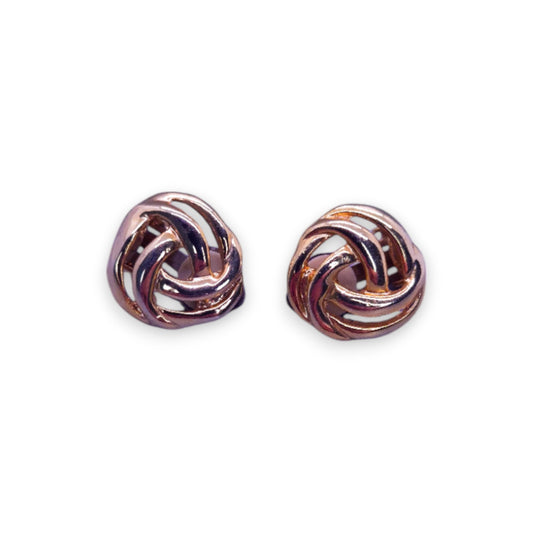 Gold Tone Classic Earrings