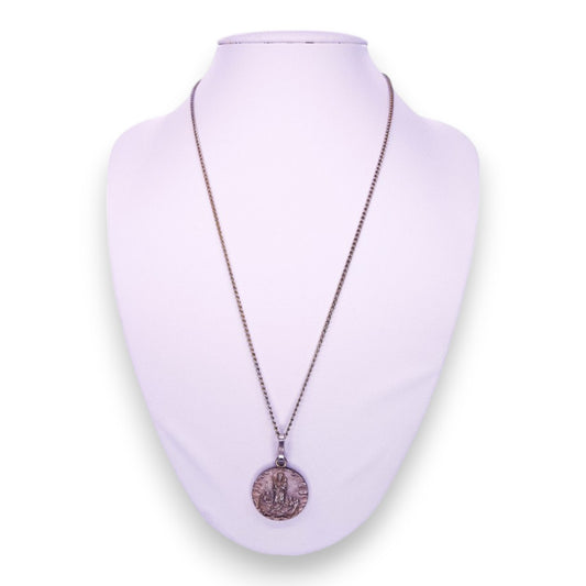 Metal Vintage Coin Necklace