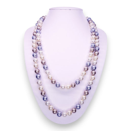 Faux Pearls Classic Necklace