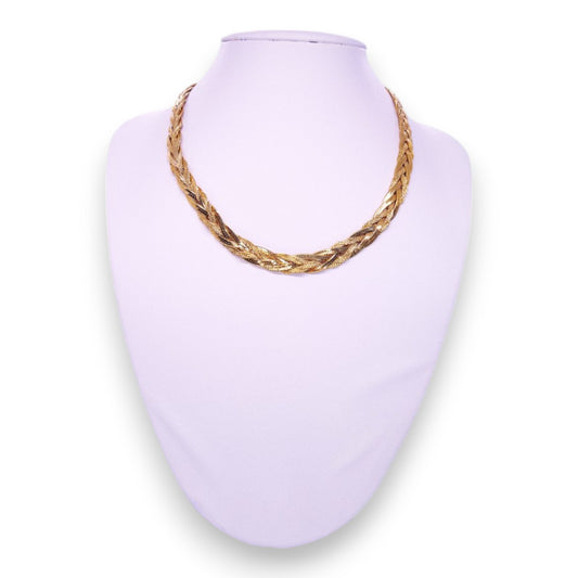 Gold Tone Classic Necklace