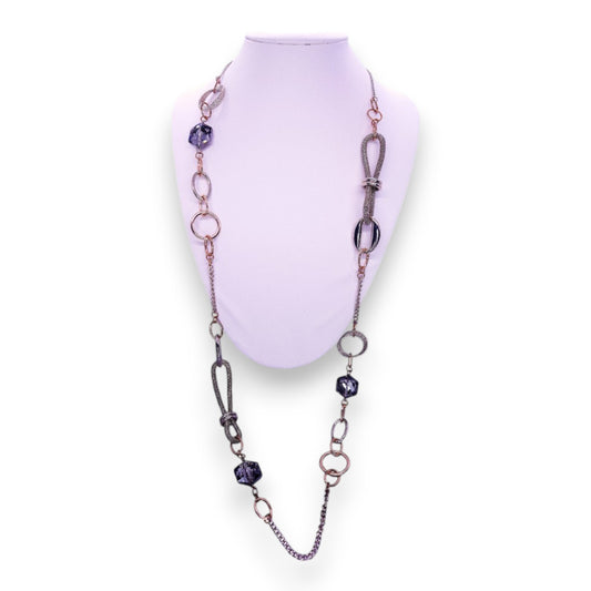 Silver Tone Classic Necklace