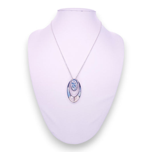 Sterling Silver Mother of Pearl Classic Necklace