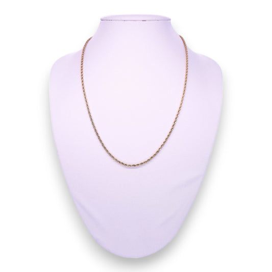 Trifari Gold Tone Classic Necklace