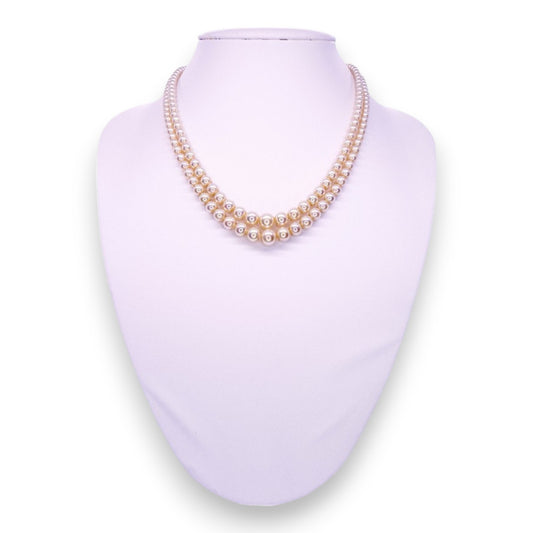 Sterling Silver Pearl Classic Necklace