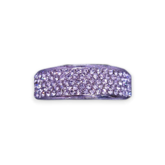 Silver Tone Clear Cubic Zirconia Classic Ring