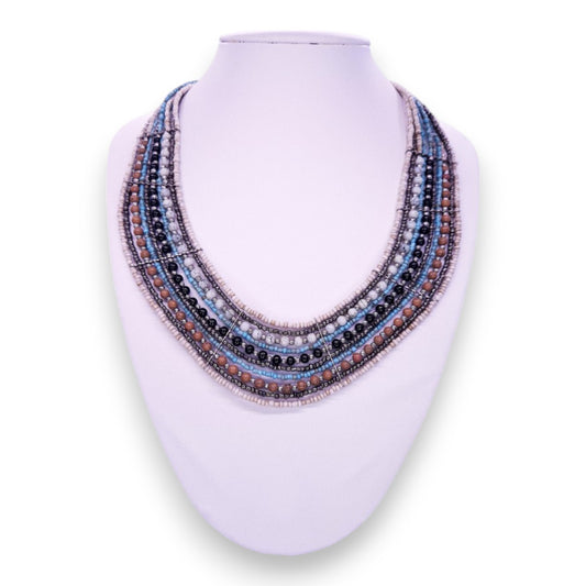 Plastic Bohemian Necklace