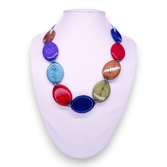 Plastic Statement Necklace