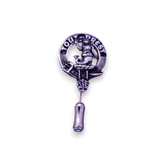 Silver Tone Vintage Scottish Brooch