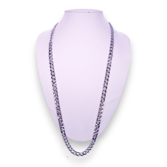 Silver Tone Classic Necklace