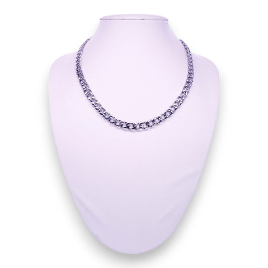 Silver Tone Classic Necklace