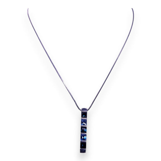 Silver Tone Classic Necklace