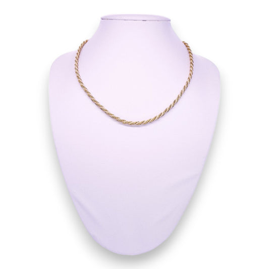 Gold Tone Classic Necklace
