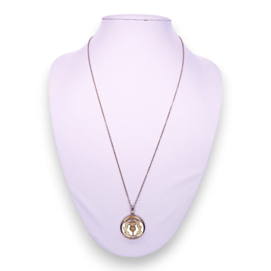 Gold Nickel Silver Nature Inspired Necklace