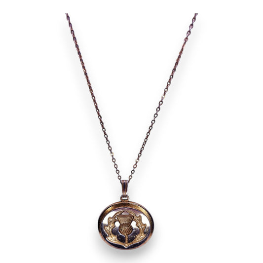 Gold Nickel Silver Nature Inspired Necklace