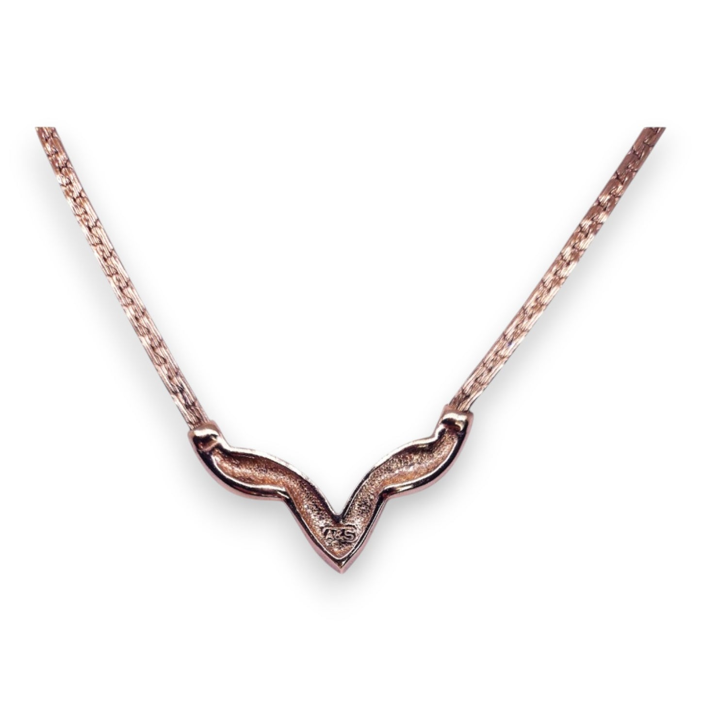 Gold Tone Cubic Zirconia Attwood & Sawyer Classic Necklace