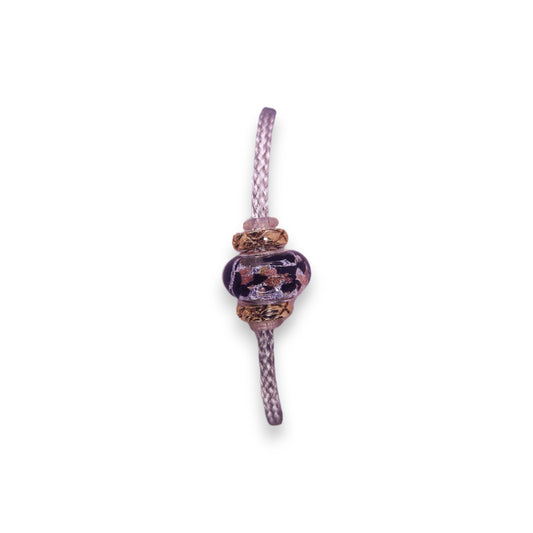 Cord Glass Bead Classic Bracelet