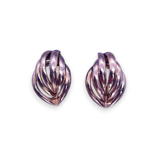 Gold Tone Classic Earrings