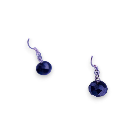 Silver Tone Classic Earrings