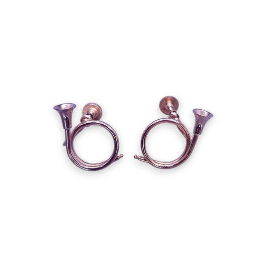 Gold Tone Classic Earrings